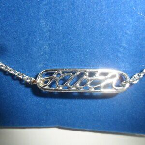 😎 3 for $10 SALE - New-AVON 2009 'Sentiments Anklet' - "faith